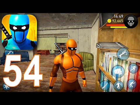 Blue Ninja, Superhero - Gameplay Walkthrough Part 54 - New Update, Orange Ninja (iOS,Android)