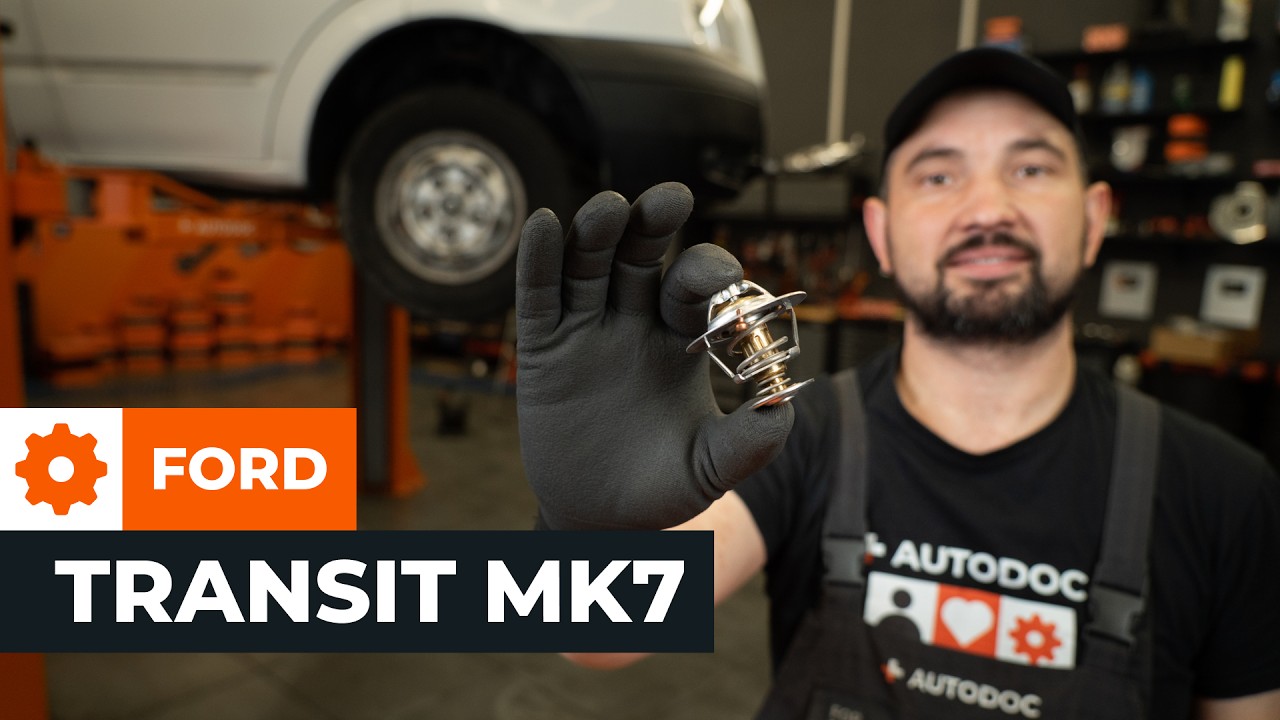 Comment changer le thermostat du moteur sur une Ford Transit Mk7 van : guide de remplacement