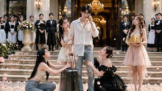 Poor guy want kicked out of family so beat all family,yet they masochis,sexy sisters beg he stay.