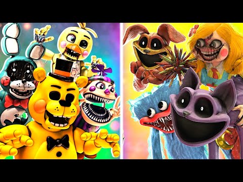 Five Nights at Freddy's Hoaxes vs Poppy Playtime Chapter 4
