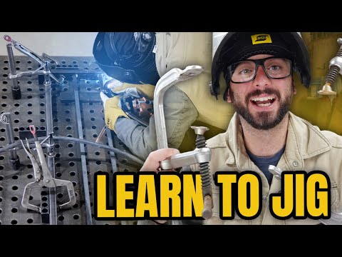 MIG Welding Perfect Parts Using Jigs & A Fixture Table