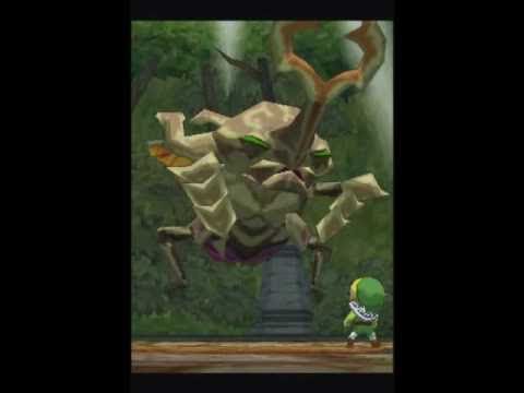 [The Legend of Zelda: Spirit Tracks] Forest Temple Boss Stagnox (No Damage)