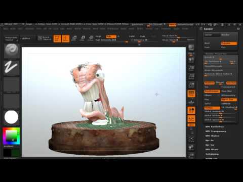 Introduction to ZBrush Tutorial 41