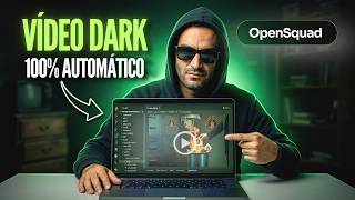 OpenSquad - Criei um vídeo Dark para o Youtube 100% automático