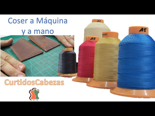 Vídeo relacionado con Roleader Hilo Encerado 0,45 MM Beige para Coser a Mano Cuero, 80 Metros, Adecuado para Trabajos Manuales y Confección de Artículos de Piel Varios estilos