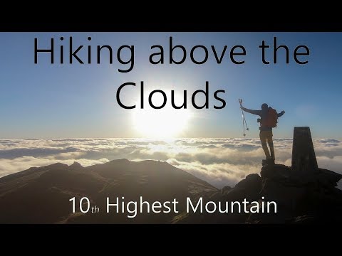 Hiking Above the Clouds Inversion  and Brocken Spectres Galore