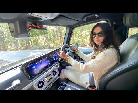 My Wife Driving G-Wagon 😍  First Time 