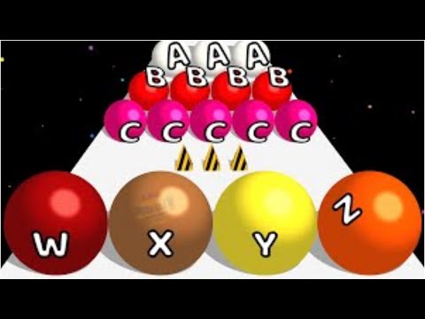 A-z Run Ball 2048 Gameplay Android Mobile All Levels Walkthrough