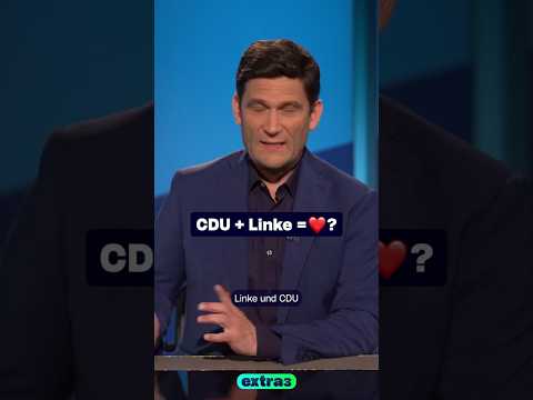 Video Thumbnail: CDU + Linke? #Shorts #extra3