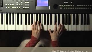 주를 향한 나의 사랑을(Just Let Me Say) 건반연주 by 천정아