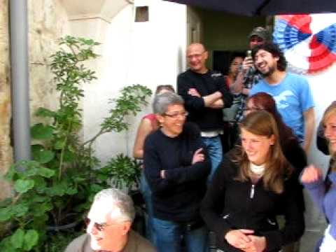 Dancing Cueca at Tandem Santiago language school