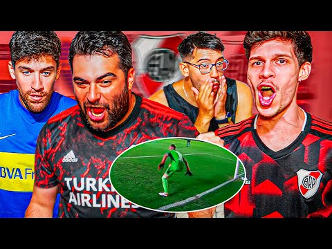 River Plate 3 Excursionistas 0 | Friends' Reactions | 2024 Argentine Cup