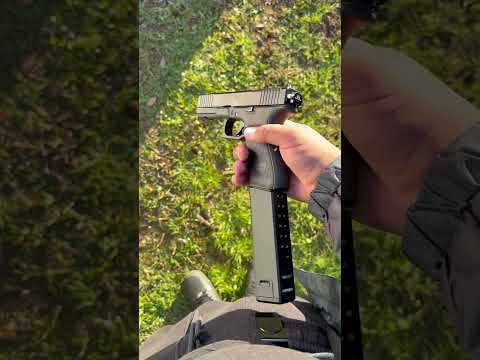 Glock 21 with a button🔥👀 #viralvideo #glock #youtubeshorts #switch
