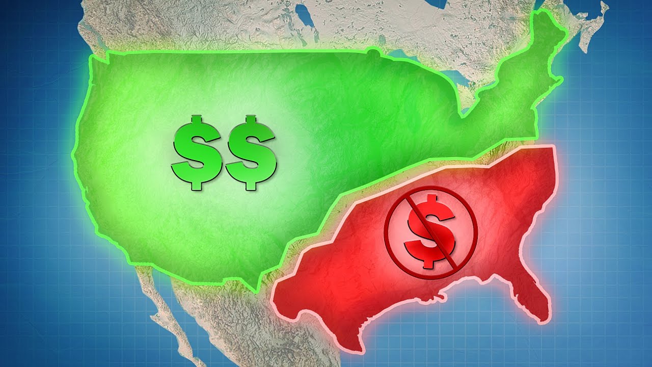 Why The US South Is Insanely Poor