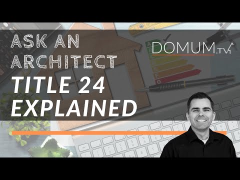 YouTube video about: How to do title 24 calculations?