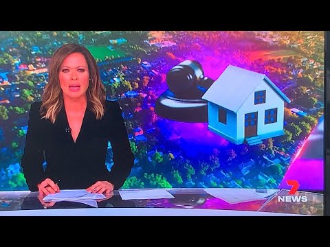 Sydney Real Estate - Clarence White Auctioneer on Channel 7 News