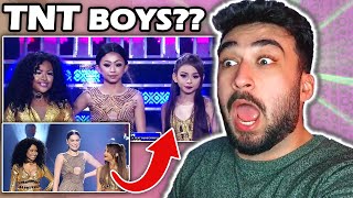 Download lagu WAIT WHAT! TNT Boys as Jessie J, Ariana and Nicki Singing Bang Bang REACTION mp3