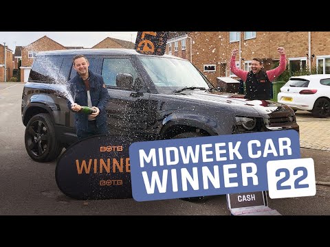 BOTB Midweek Car Competition Winner! Ollie Butler-Henderson – Defender 110 SE + £10k – Week 41 2020
