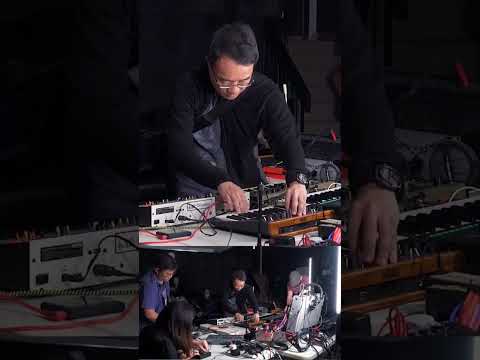 Synth jam on Korg Monologue at Synth Commune Asia (Singapore) #shorts