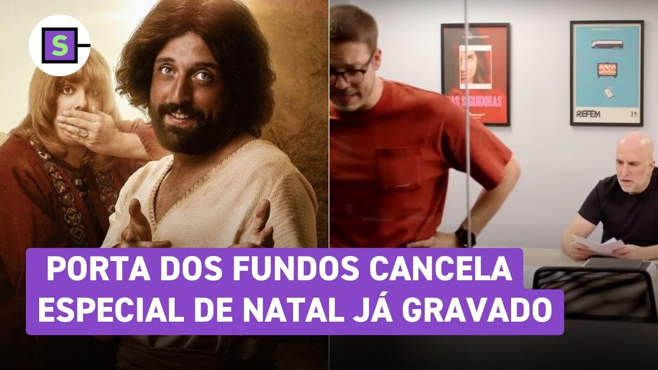 Porta dos Fundos cancela Especial de Natal já gravado e motivo surpreende