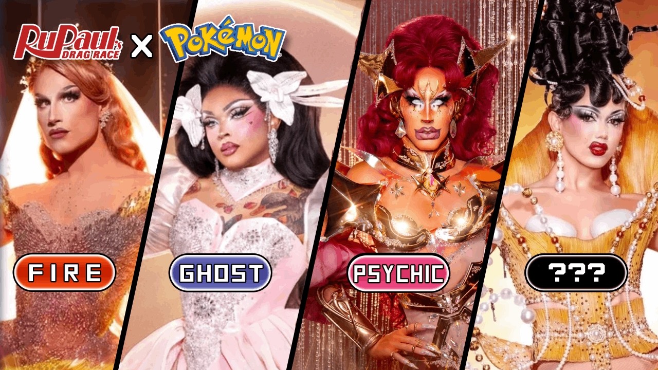 What If the RPDR Season 18 Cast Were Pokémon Trainers?