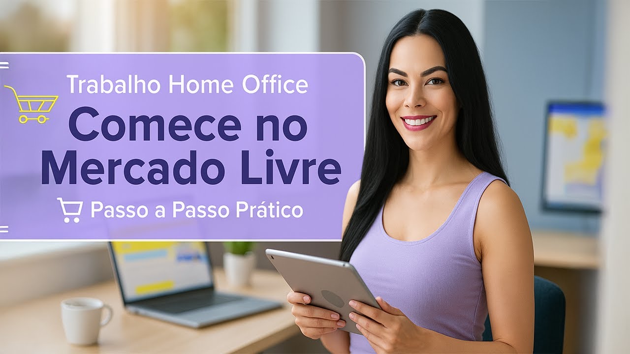 (MELHOR IMPOSSÍVEL) Como trabalhar em CASA (100% GRÁTIS) para o Mercado Livre