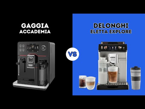 ⭐ GAGGIA ACCADEMIA VS DELONGHI ELETTA EXPLORE ⭐ | COMPARISON