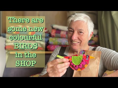 Birds! Treasure! it's all here at The Last Homely House. A busy month of MAKING!