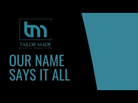 Tailor Made Digital Marketing Video Reel 2022