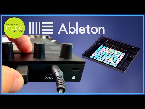 Positioning & Connecting Push 2 to a Computer | Lancashire Music Service