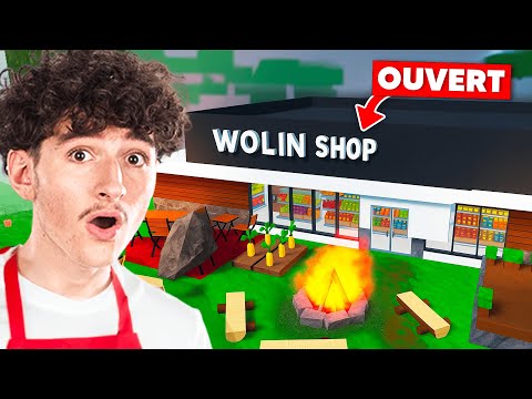 I Built a GIANT SUPERMARKET on 99 Nights in the Forest! (Roblox)