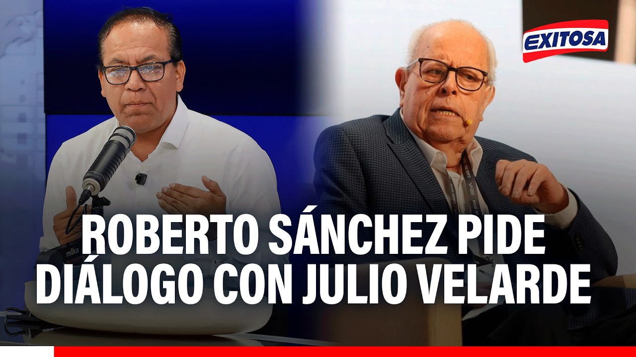 🔴🔵 Roberto Sánchez sobre autonomía del BCR y permanencia de Julio Velarde: "Dialoguemos con respeto"