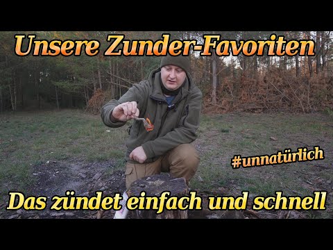 Der beste Zunder fürs Feuerstahl - Unsere Favoriten - Gut vorbereitet und hoch effektiv