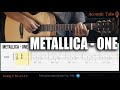 METALLICA - ONE  Fingerstyle Guitar + tabs