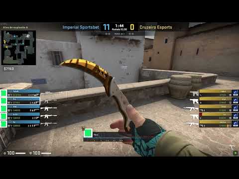 Pov csgo demo fnx (15/6) Imperial vs Cruzeiro - Dust2 (IEM Dallas Qualifier 23/04/2022)