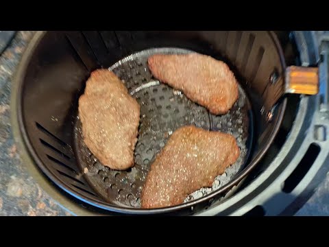 Air Fryer Cube Steak - How To Cook Cube Steak In The Air Fryer - Easy Keto Dinner!