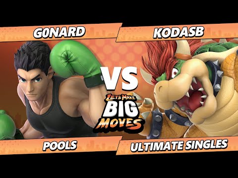 LMBM 2023 - G0nard (Little Mac) Vs KodaSB (Bowser, Wolf) SSBU Ultimate Tournament