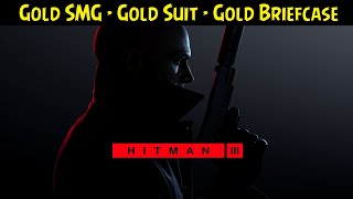 Hitman 3 💠 Golden SMG, Suit, And Briefcase