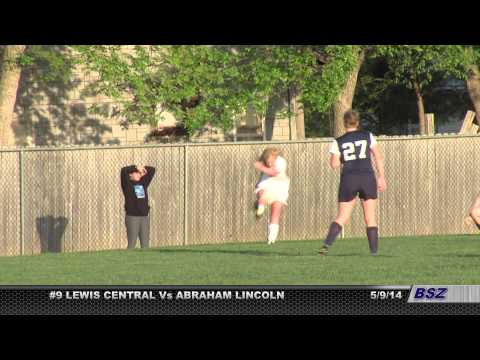 LEWIS CENTRAL Vs ABRAHAM LINCOLN GIRLS SOCCER 5:16:14