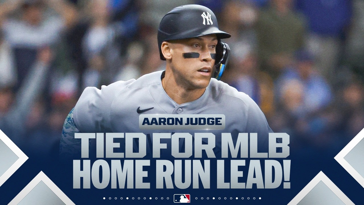 Aaron Judge is tied for the MLB lead in home runs! (No. 16) 💥 | MLB Highlights