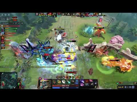 Yatoro's Perspective - the most intense PL Game against Kiyo Tinker | DreamLeague Season 20 #dota2