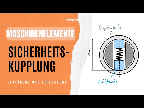 Sicherheitskupplung Funktion und Berechnung | Maschinenelemente