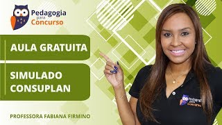 Simulado CONSUPLAN | Pedagogia para Concurso