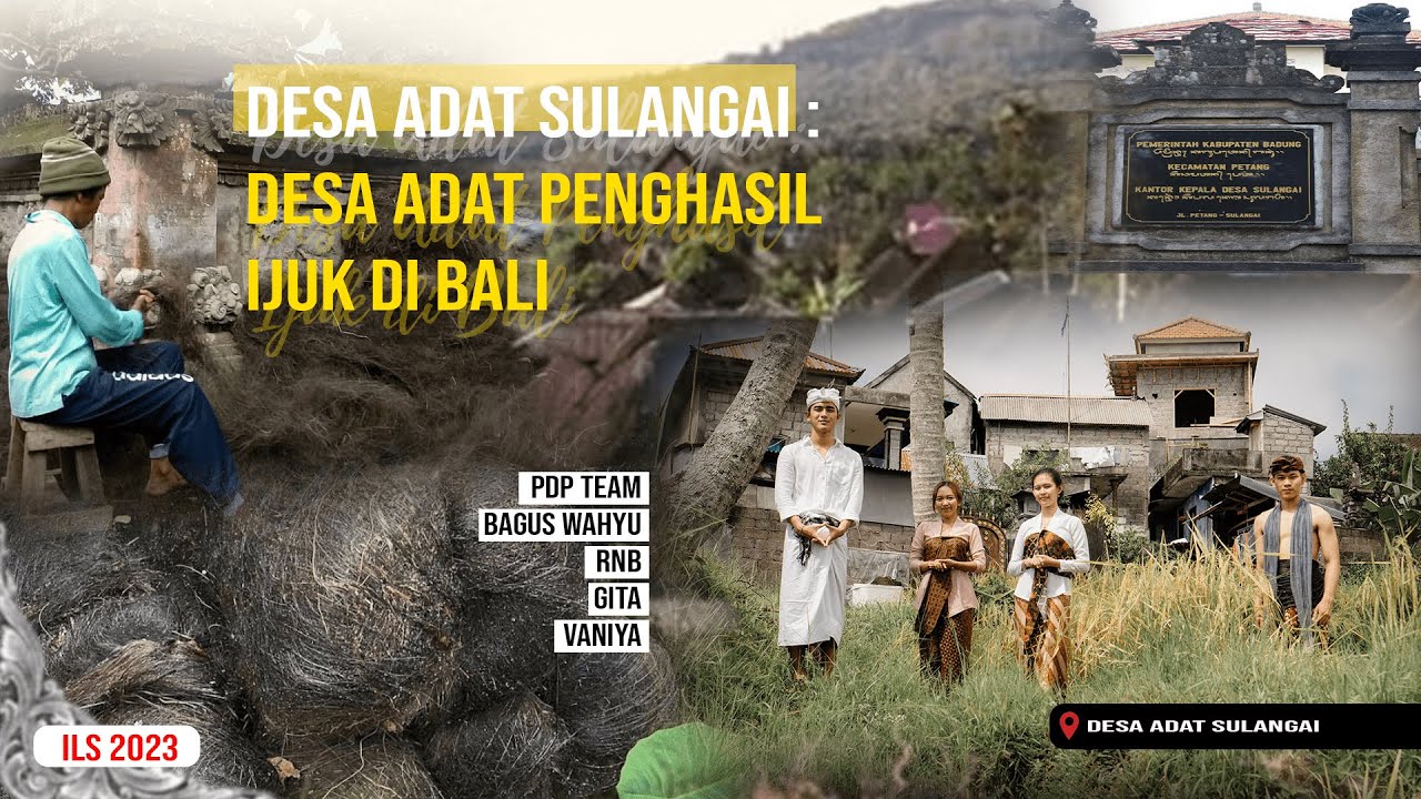 Sulangai Traditional Village: The Charm of a Palmyra Producing Village in Bali