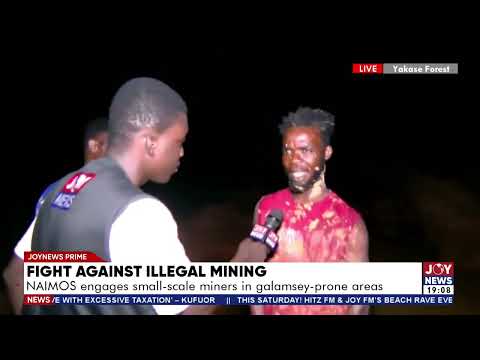 Fight against illegal mining: NAIMOS engages small-scale miners in galamsey-prone areas.