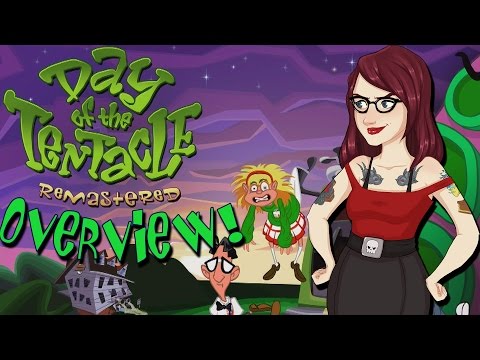 Day of the Tentacle Remastered: GAMEPLAY AND OVERVIEW! - YouTube