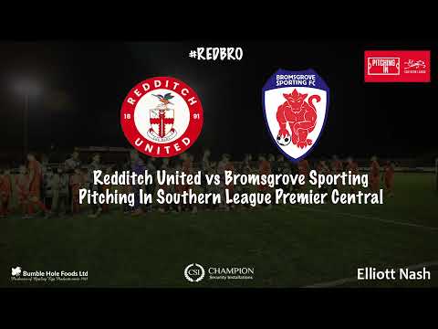 HIGHLIGHTS: Redditch United 1 - 1 Bromsgrove Sporting