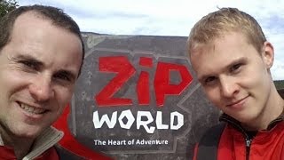 preview picture of video 'Zip World Velocity Snowdonia, Europe's longest and fastest zip line'