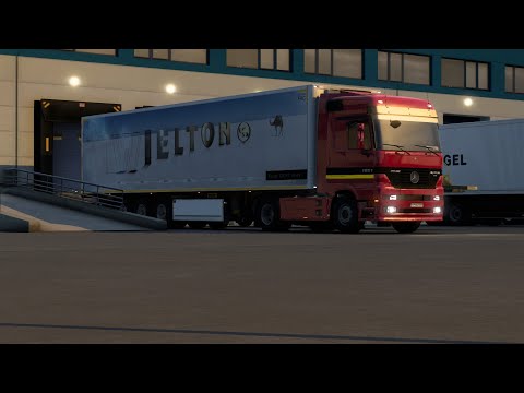 Euro Truck Simulator 2 #008 Mercedes-Benz Actros MP1 from Lille(F) to  Calais(F) Singleplayer