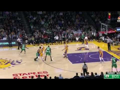Boston Celtics Marcus Smart Post-Up Play (5-High Split)